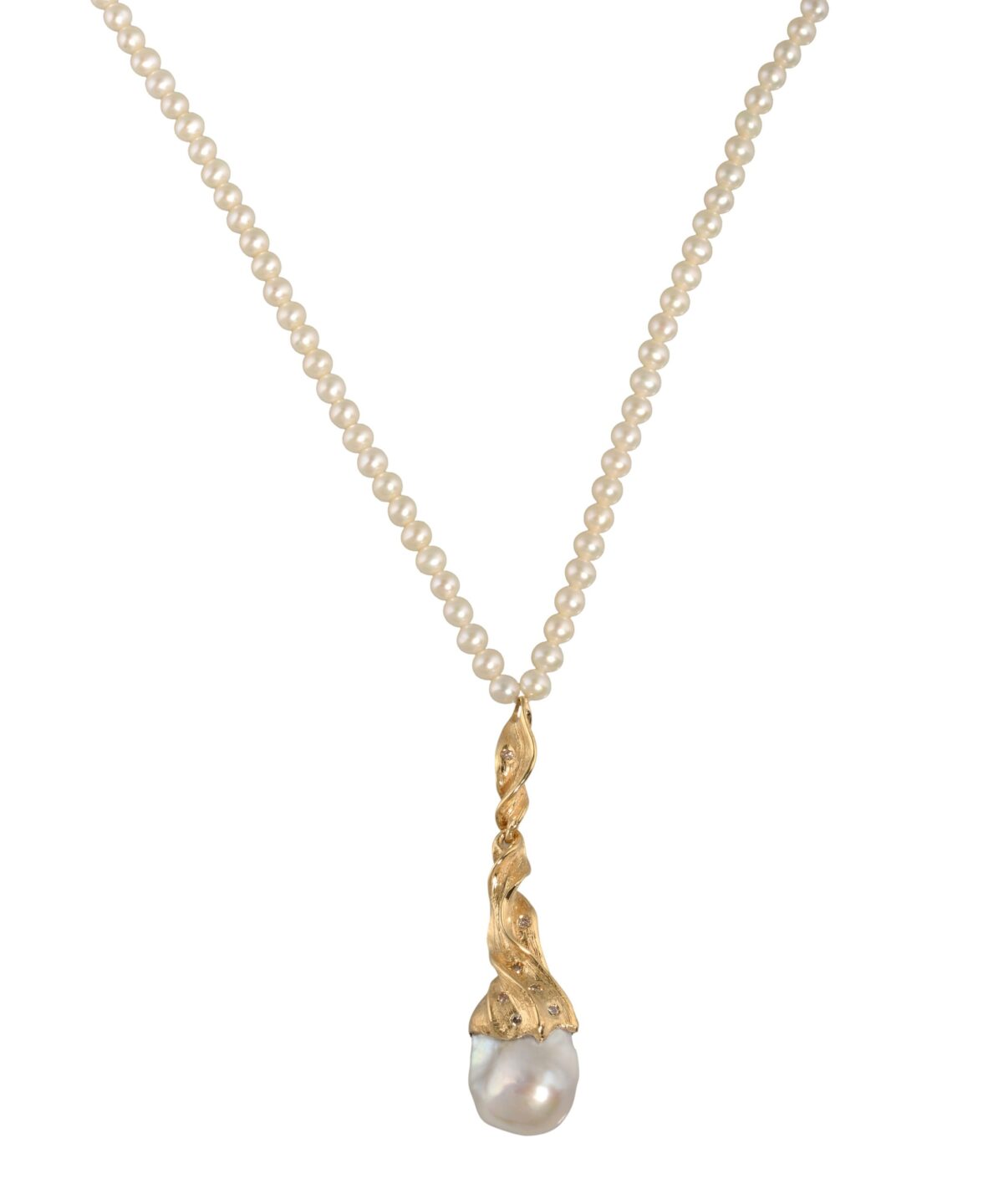 Hitit Burma İncili Uzun Kolye