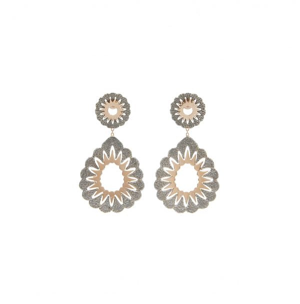 Nil Damla - İkili Büyük Küpe