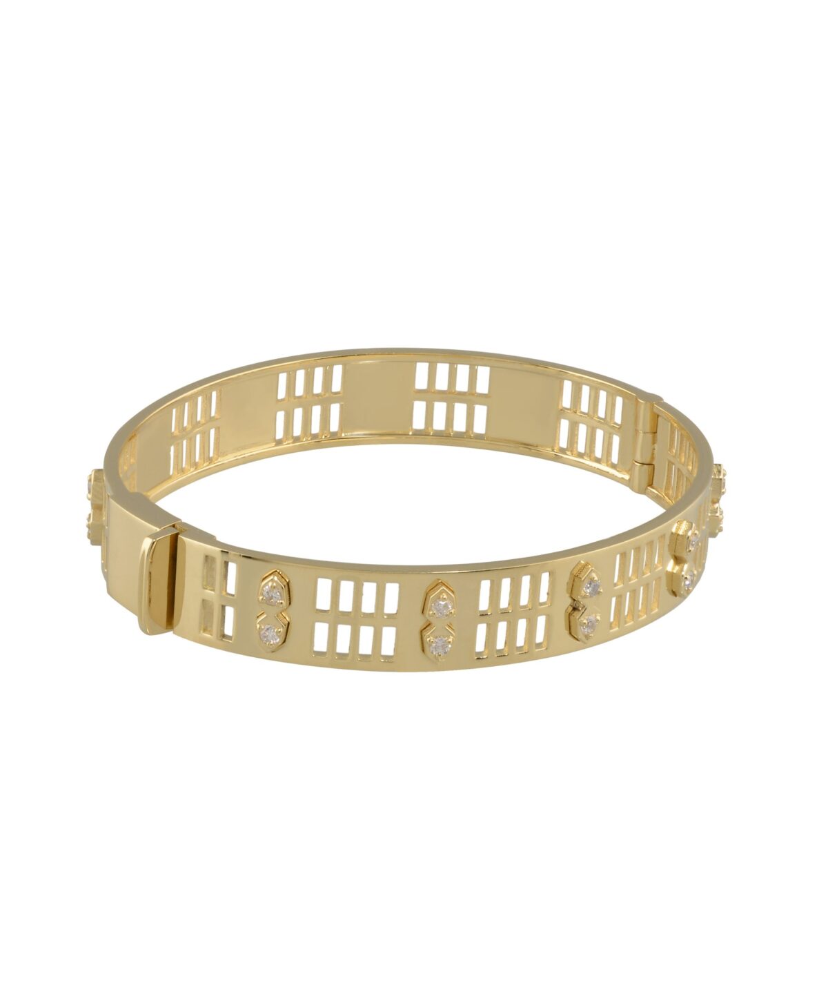 Polygonos Sarı Küçük Üniteli Bilezik