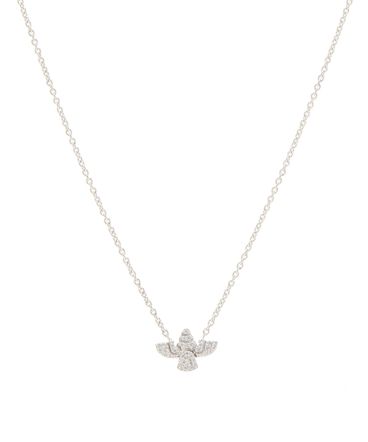 Siren Urartu Kuş Küçük Beyaz Kolye