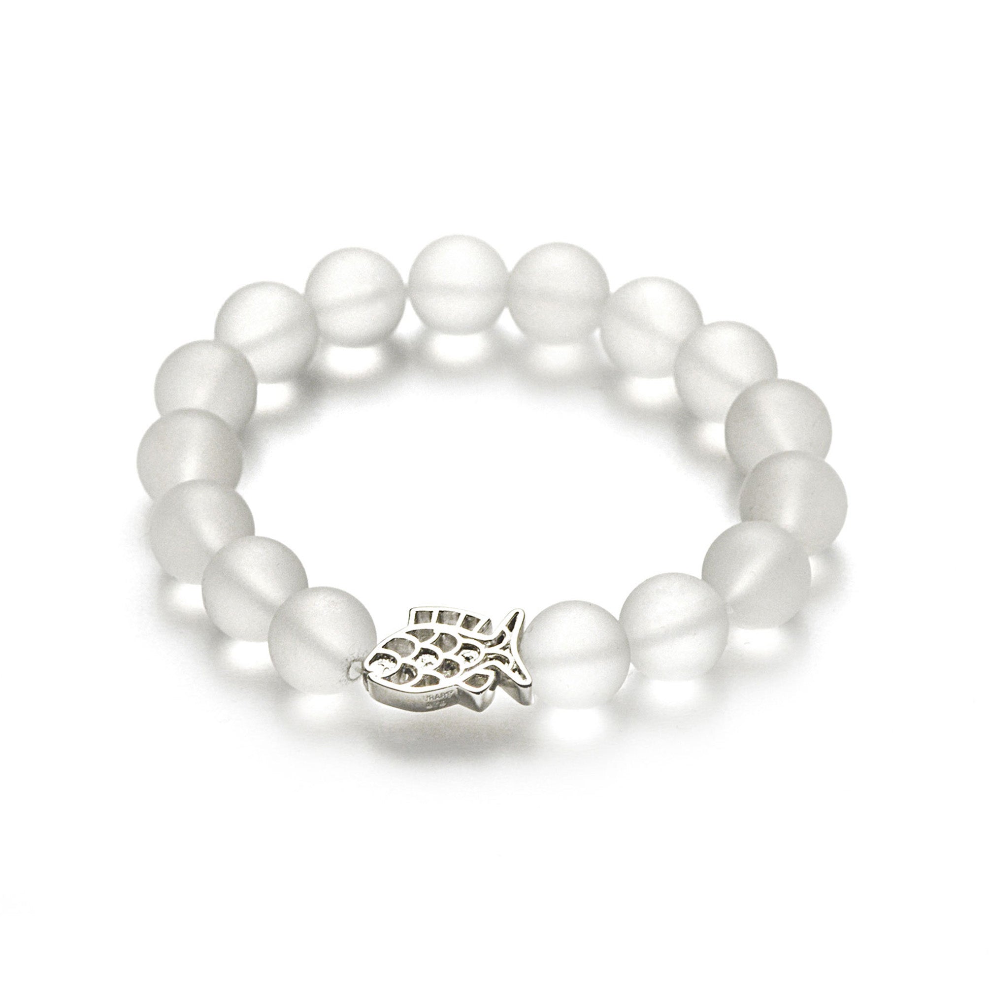 Balık-Dizi Crystal Bilezik