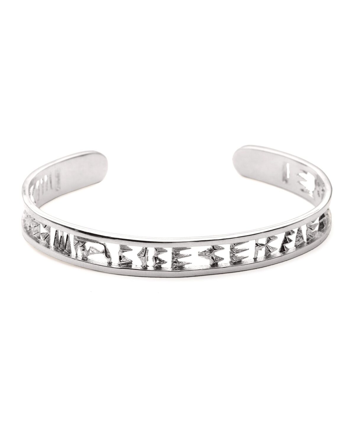 Meher İnce Gümüş Bilezik