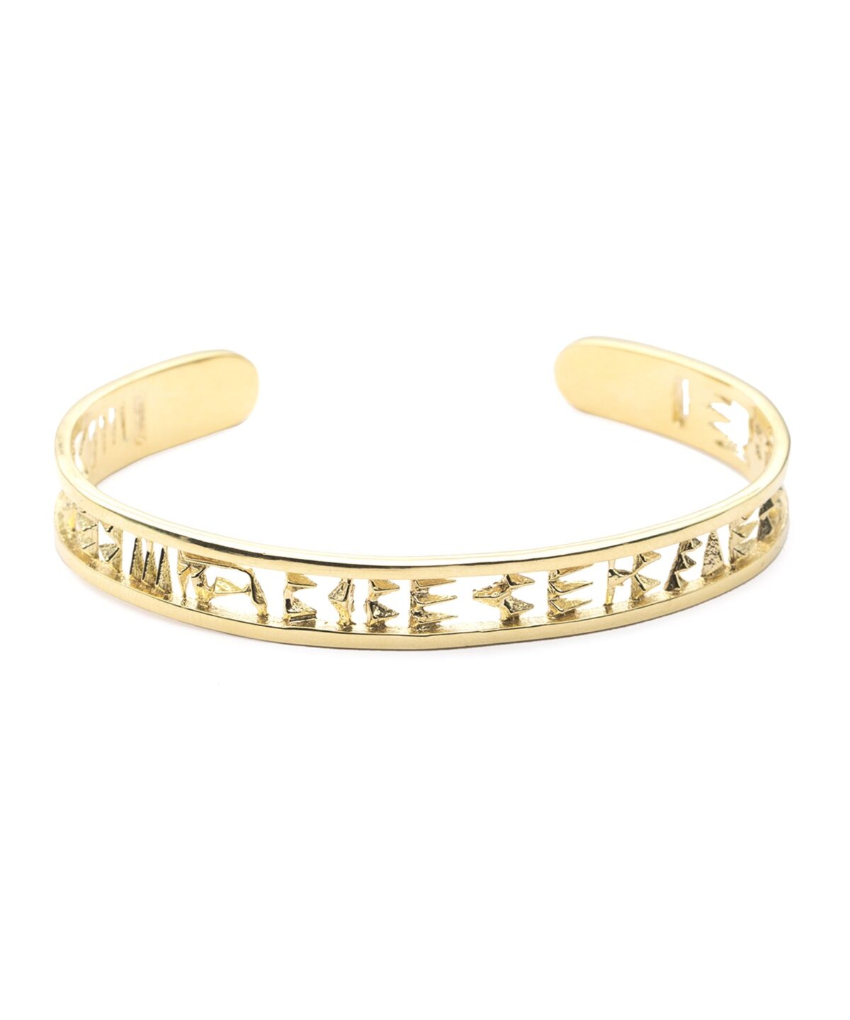 Meher İnce Sarı Bilezik